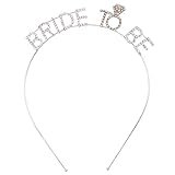 Rosemarie Collections Women's Bride to Be Bachelorette Party Tiara Headband