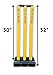 Vinson Senior Stump Set Combo of 2 with Zipper Carry Bag for Kids & Adults, Weight per set - 750 gms, Wicket Height - 30