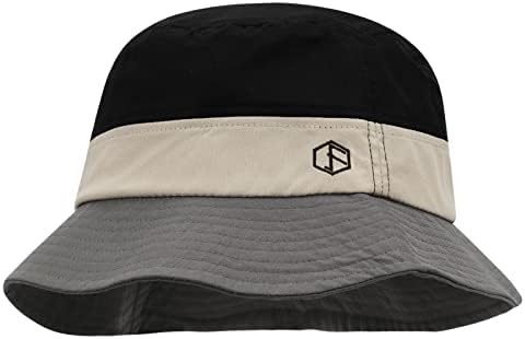 Clakllie Cotton Fisherman Cap Unisex Bucket Hat Foldable Lightwei...