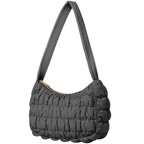 Image of Puffer Tote Bag, Small Tote Purse Lightweight for Everyday Hobo Handbag