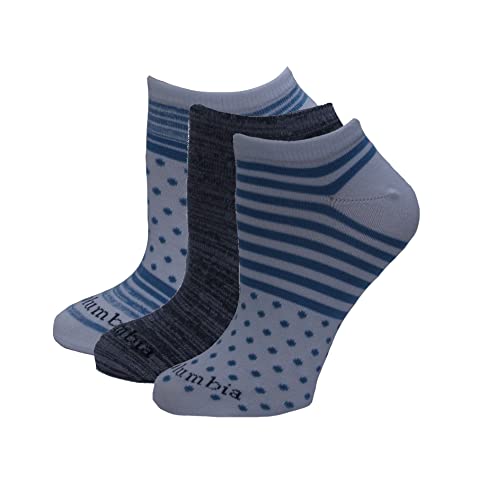 Image of Columbia Women's Womens Casual No Show Socks, 3-pair