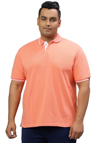 Image of Wear Your Opinion Men's Plus Size Tipped Polo Collar Neck Tshirt