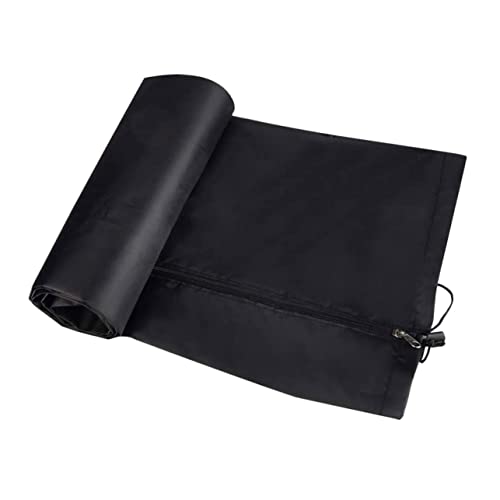 PRETYZOOM Outdoor Umbrella Drying Rack Cover Zipper for Patio Use Made of Oxford Cloth for Garden Clothes Drying Rack