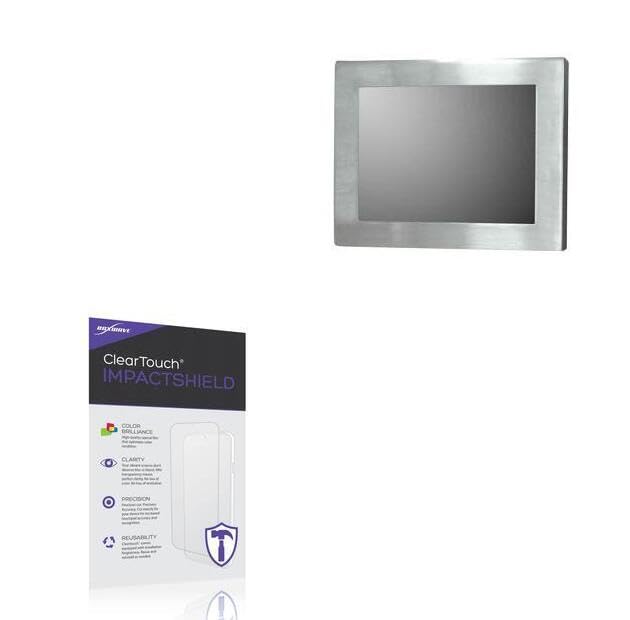 BoxWave Screen Protector Compatible With IVC Displays NP-7174SResistive - ClearTouch ImpactShield (2-Pack), Impenetrable Screen Protector Flexible Film