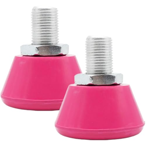 Veemoon 1 Pair Roller Skate Stoppers, Roller Skate Parts Skates Toe Stoppers Roller Skates Brake Toe Stops Replacement Accessories