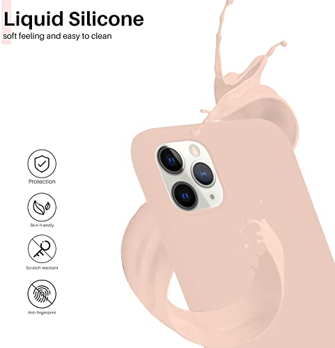 Image of DIZORO Back Cover for iPhone 11 Pro Max(Silicone /Pink)