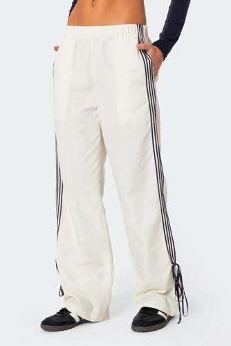 Men's Fashionable Casual Bow Straight Leg Sports Pants with Elastic Waist and Jogging Belt Pocket2