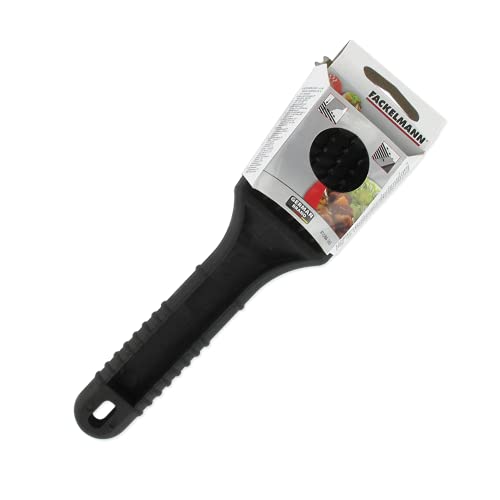Escova Para Churrasqueira Metal com Cabo Plástico, Fackelmann 41586, Preto