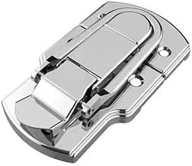 EFARMA Spring Toggle Latch Hasp,Catch Clamp Clip,Pack of 2 Toggle Catch Lock,Suitcase Chest Trunk Latch Clasp,Tool Box Hasp for Wooden Case Boxes Buckle Lock Clasp Clamp (Color : A) (Color : A)