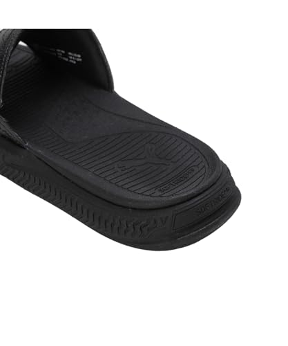 Image of Puma | Softride Pro 24 Men's Slides | Warm White-Olive-Toasted Almond