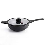 Maße: Kaliber 30cm (11.81 Inch), Griff 19.5cm (7.67 Inch), Höhe 10cm (3.93 Inch).