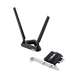 ASUS 2つのアンテナを備えた AX3000 デュアルバンドPCI-E WiFi 6(802.11ax)アダプター PCE-AX58BT
