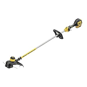 dewalt coupe bordures brushless xr 18v 5ah li ion dcm561pb qw coupe bordure sans fil largeur de coupe de 33 cm 2 vitesses et vitesse variable à la cachette (0 4600/6000tr/min) 4,1kg