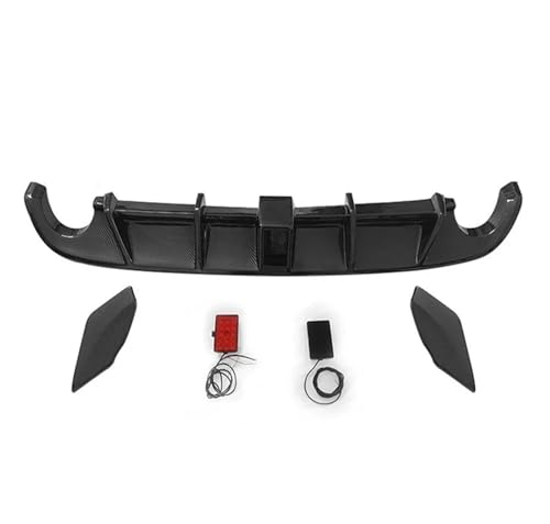 Difusor parachoques trasero Golf MK6 GTI acabado exterior look R20