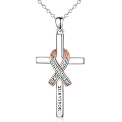 Cross - March Birthstone