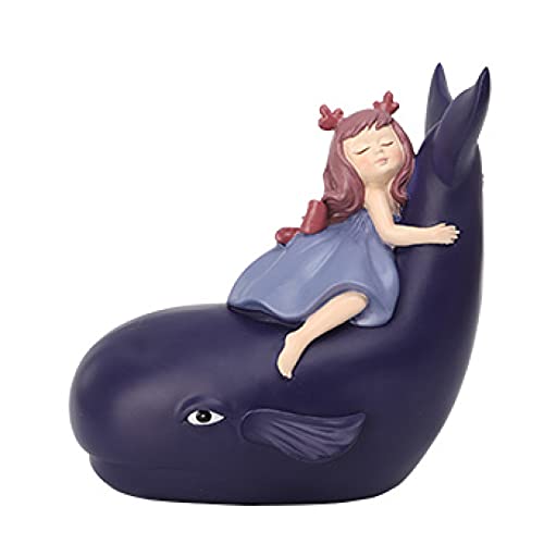 Baleine décorative créative en résine idée cadeau maison