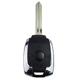 Car Key Fob Cases for SsangYong Korando, 2 Button Replacement Key Fob Shell for SsangYong Korando, Remote Key Case Blank Key, Keyless Entry Remote Shell Case & Pad for SsangYong Korando