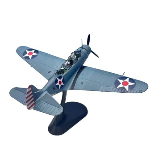 Bombardero TBD escala 1:72 modelo de metal fundido a presión de torpedero militar coleccionable 2