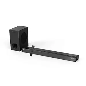 Zebronics ZEB-JUKE BAR 9800 DWS PRO DOLBY ATMOS Bluetooth Home Theater Soundbar With Digital Wireless Subwoofer Supporting 4K HDR, USB, AUX, Optical, 3xHDMI & Remote Control. (450 Watt, 2.1.2 Channel)