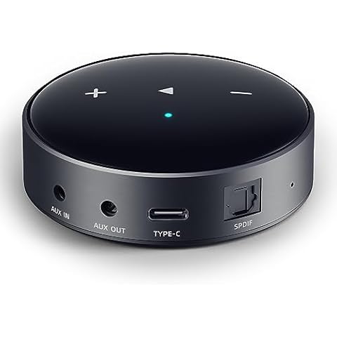 WiiM Mini AirPlay 2 Wireless Audio Streamer, Multiroom Stereo, Preamplifier, Works with Alexa and Siri Voice Assistants, Stream Hi-Res Audio from Spotify, Amazon Music and More Cover
