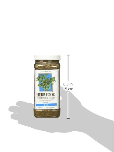 Grow More 6060 Herb Food 5-1-5, 1 Pound miniatura 2