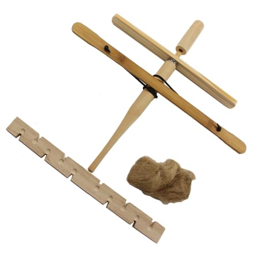 Happyyami 1set Portable Fire Starter Tool for Camping and Survival Lightweight Drill for Outdoor Use Simple Operation for Beginners for Wilderness Adventures