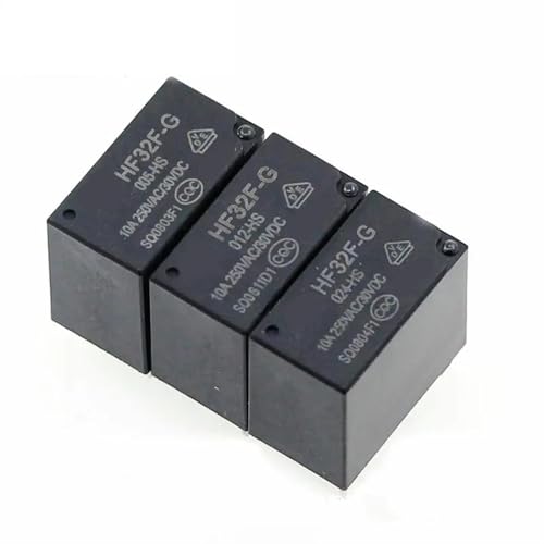 Relé HF32F-G-012-HS soluciona fallos de encendido en placas electrónicas de 12V 10A 2