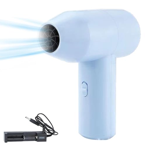 Phon Capelli Senza Fili, Piccola Asciugacapelli Da Viaggio, Phon acquerelli Ricaricabile USB, Art Blow Dryer for Painting, Phon Portatile Per Esterni, Campeggio (aria Fredda)