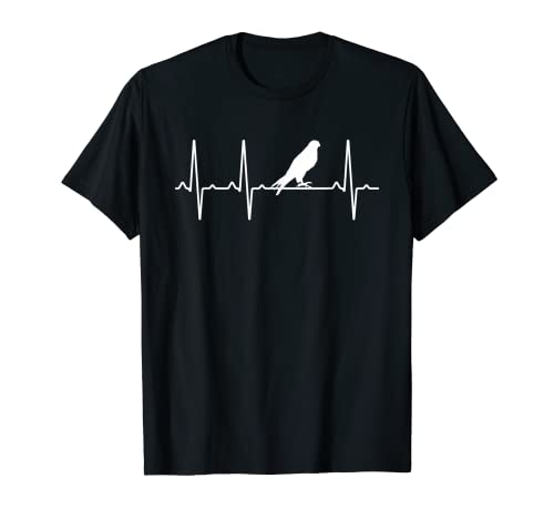 Falcon Heartbeat Regalo para hombres y mujeres Hawk Bird Animal Lover Camiseta