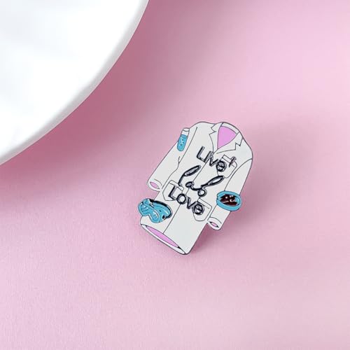 Image of Dr's gift Science Mouse Pins Brooch Lab Rat Doctor Pin Lapel Backpacks Badge Fun Biology Jewelry Gifts for Scientists Teachers Animal Researchers