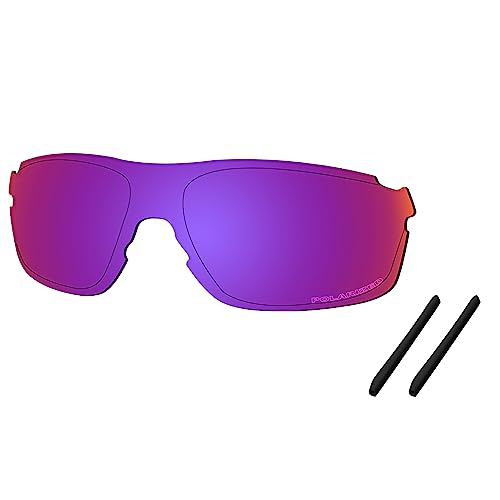 Image of SAUCER Premium Replacement Lenses & Earsocks for Oakley EV Zero Pitch OO9383 Sunglass