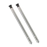 2 gambe allungabili per tavolo da campeggio per sistema IGT, gambe telescopiche pieghevoli in acciaio inossidabile 304, altezza regolabile da 40 a 66 cm, supporto anti-oscillazione per esterni