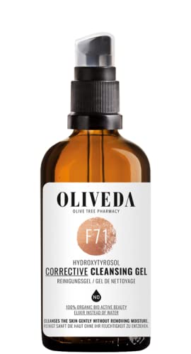 Oliveda F71 - Reinigungsgel Hydroxytyrosol Corrective | Waschgel mit Hydroxytyrosol + Vitamin E + pflanzliche Zuckertenside für saubere & reine Haut + porentiefe Reinigung - 100 ml Cover