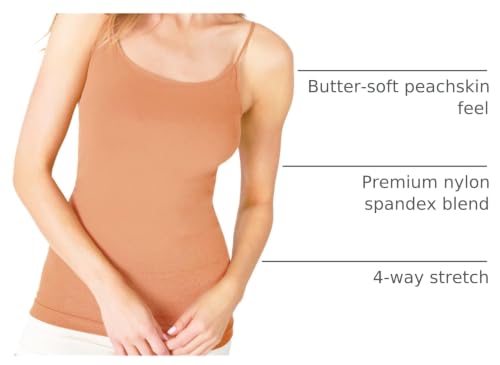 Image of NIKIBIKI Women Seamless Basic Camisole, Made in U.S.A