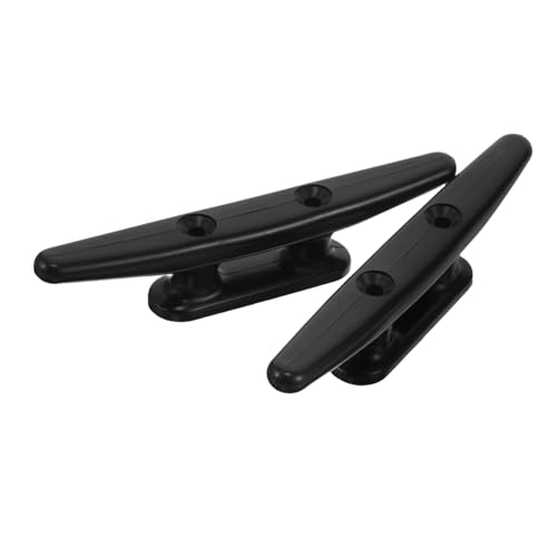 Yardwe 2 Sets of Boat Supplies Rope Fixing Cleat Kayak Cleat Boat Mooring Cleat Kayak Rope Cleat Kayak Cleat for Boat Docks Rope Cleat Kayak Rope Tie Cleat