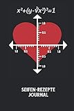 Seifen-Rezepte Journal: Du bist experimentierfreudig und liebst es neue Kreationen zu testen? Dann trage diese ins Buch und halte deine Zutaten ungedingt fest!