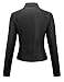 Bellivera Chaqueta de Cuero PU para Mujer(3 Colores), Chaqueta con Bolsillos con...