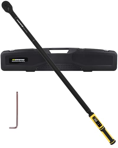 Image of ATsafepro Digital Torque Wrench 3 /4-Inch Drive, 15-1000 Nm(11-737.5 ft-lb),±2% Accuracy, Vibration /Buzzer /LED Alert,5 Units, 9 Presets & 500 Data Storage, 3 /4 Torque Wrench for Truck, Heavy Machinery
