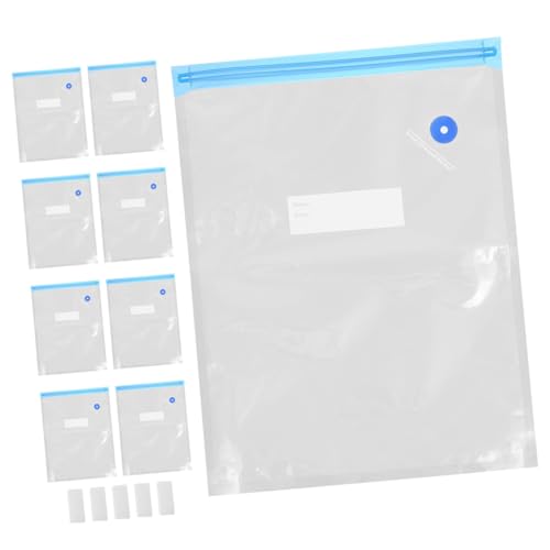 Bolsas de vacío con clips resistentes para congelador libre de escarcha 8