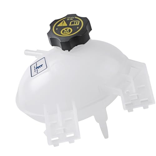 Dtomi Engine Coolant Reservoir Radiator Expansion Tank Compatible With Fiat Jeep Vehicle 500X 2016-2018 Compass 2017-2022 Renegade 2015-2018 Replace# 603-841 68327756AA 68289857AA 68250057AC 52052767