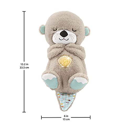 Fisher-Price Lontra Doces Sonhos Hora de Dormir com Luzes e Sons Relaxantes