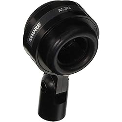 Microfono Sm81 Shure A53M - Tapón amortiguador para modelos SM81, SM86, KSM141, KSM137, 16A, VP64 y SM63, color Negro