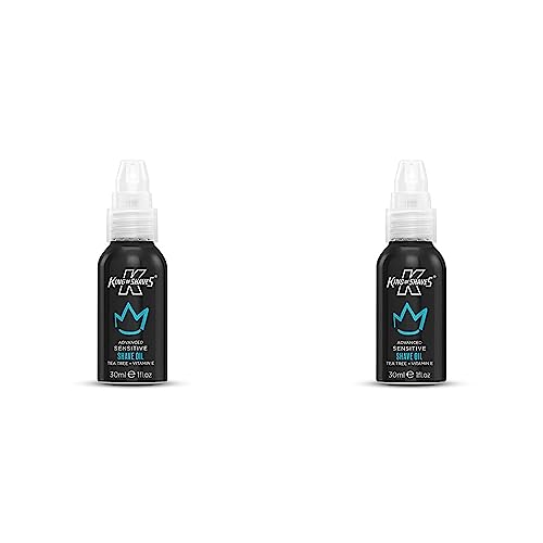 King of Shaves Sensitive Shaving Oil, 2x30ml