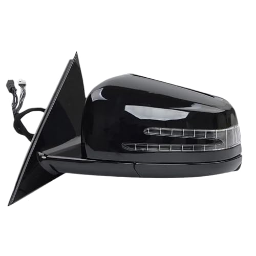 Benz W204 C63 C200 C180 2006-2013 ԗpdi[Ar[~[ TChhA~[ ^[VOivAZu(1Pcs Black Left)