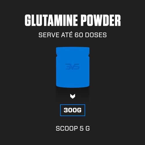 3VS Nutrition Glutamine Powder 300g 100% Glutamina Pura