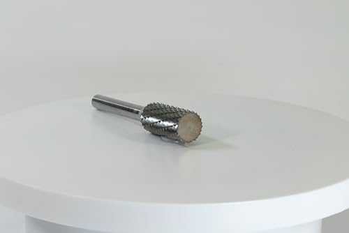 Fresa cilíndrica de carburo sólido 1/4" shank 7/16" cabeza miniatura 3