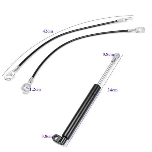 Vérins de levage de coffre pour Isuzu D-Max Rodeo 2012-2017 - 2