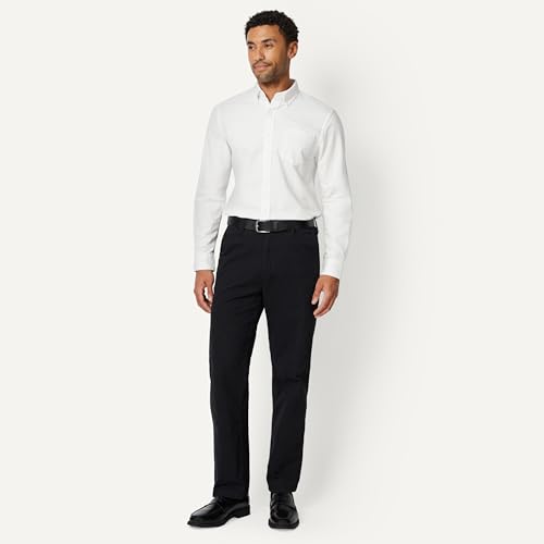 Image of Amazon Essentials Men's Long-Sleeve Pocket Oxford Shirt