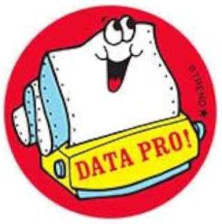 Data Pro!/ Printout Scent Retro Scratch 'n Sniff Stinky Stickers by Trend; 24 Seals/Pack - Authentic 1980s Designs!