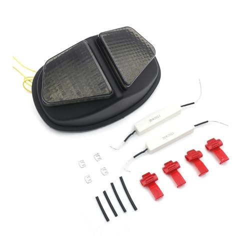 Clignotant arrière et feu stop LED étanche pour moto 600 et 650
